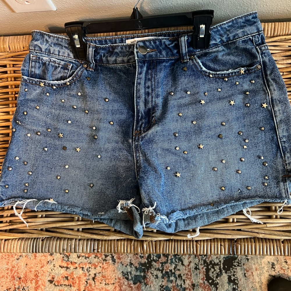 Velvet Heart Blue Denim Shorts